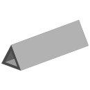 K & S 965098 Aluminium Dreieck-Röhre, 300mmlang....