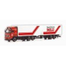 *Herpa 147590 Volvo FH GL Kofferhängerzug, Milz...