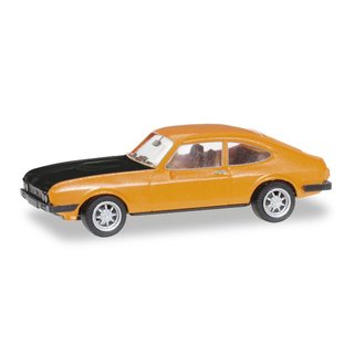 *Herpa 028509 Ford Capri RS, orange/schwarz  Maßstab 1:87
