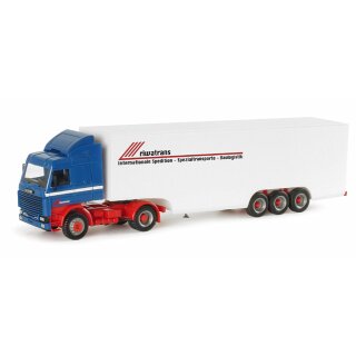 *Herpa 151351 Scania (alt) Fuldakoffer-Sattelzug, Riwatrans Maßstab 1:87