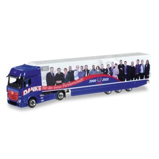 *Herpa 920728 MB A GiSp Kühlkoffer-Sattelzug, 15 Jahre BIC Edt. 10  Maßstab 1:87