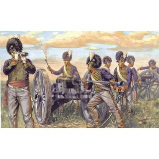 ITALERI 510006041 1:72 Napoleon. Kriege - Brit. Artillerie