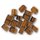 ARTESANIA LATINA 908526 Doppel-Block, Walnuss, 5 mm