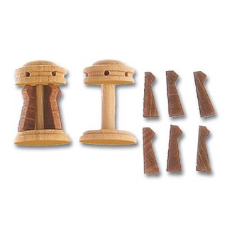ARTESANIA LATINA 908580 Ankerspill, Vertikal, 15 mm, 2 Stück