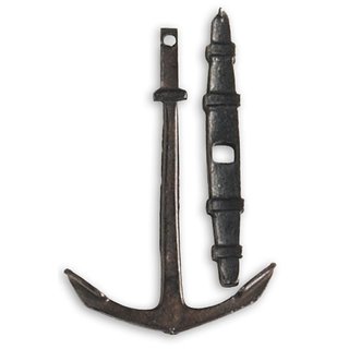 ARTESANIA LATINA 908705 Spanischer Anker mit Querbalken, 45 x 30 mm