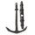 ARTESANIA LATINA 908705 Spanischer Anker mit Querbalken, 45 x 30 mm