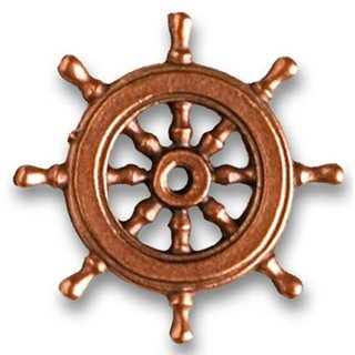 ARTESANIA LATINA 908714 Steuerrad aus Metall, 30 mm, 2 Stück