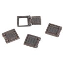 ARTESANIA LATINA 908715 Kanonenlafette, 7 x 7 mm, 4 Stück