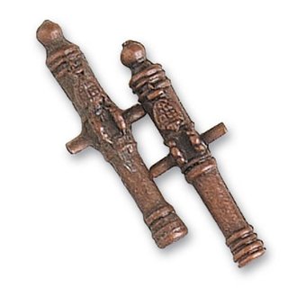 ARTESANIA LATINA 908725 Antike Schiffskanone, 30 mm, 5 Stück
