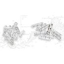 ARTESANIA LATINA 908759 Metallseparatoren, doppelt, 10...