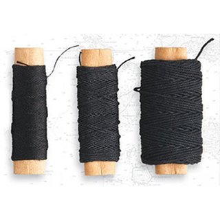 ARTESANIA LATINA 908811 Takelgarn, Schwarz, 0,15 mm, 40 Meter