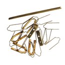 ARTESANIA LATINA 908829 Scharnier, Messing, 20 mm, 12...