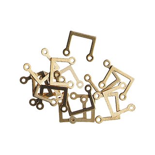 ARTESANIA LATINA 908831 U-Stütze, 7 x 7 mm, 15 Stück, Messing