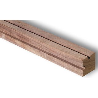 ARTESANIA LATINA 909514 Holzstange, amerikanische Walenuss, 16 x 16 x 1000 mm