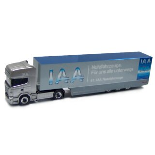*Herpa 280501 Scania R TL Koffersattlezug IAA 2006  Maßstab 1:87