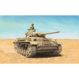 ITALERI 510015757 1:56/28mm PzKpfw. III Ausf.J-N  o. Zub.