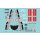 ITALERI 510070391 1:72 BELL 412 LAFD Model Set