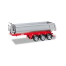 Herpa 076241-002 Carnehl Rundmuldenauflieger 3a,silber...