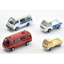 TOMYTEC 972935 Truck-Set, 4 verschiedene Kle