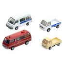 TOMYTEC 972935 Truck-Set, 4 verschiedene Kle
