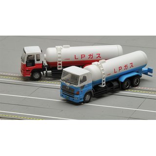 TOMYTEC 972956 Truck-Set, 2 Gas-Tankwagen