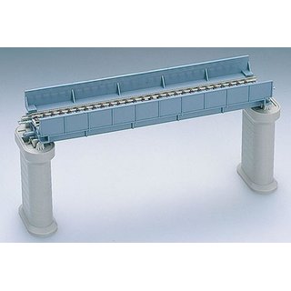 TOMYTEC 973029 Stahlbrücke, 140 mm, blau