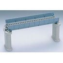 TOMYTEC 973029 Stahlbrücke, 140 mm, blau