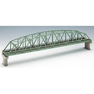 TOMYTEC 973222 Gitterbrücke, 2-spurig, blau
