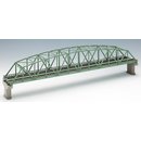 TOMYTEC 973222 Gitterbrücke, 2-spurig, blau