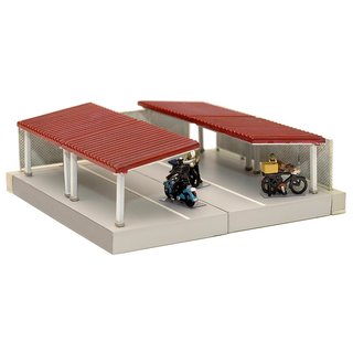 TOMYTEC 973292 Fahrradunterstand