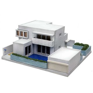 TOMYTEC 975009 Modernes Wohnhaus