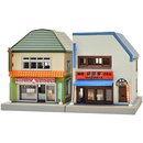 TOMYTEC 975625 Haus-Set mit zwei Gebäuden