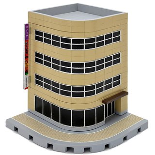 TOMYTEC 975627 Eck-Bürohaus