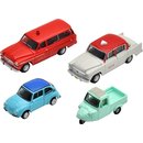 TOMYTEC 975659 Fahrzeuge, Set mit 4 Fahrzeug