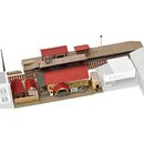 TOMYTEC 975743 Gebäude-Set Bahnhof