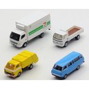 TOMYTEC 975803 Truck-Set, 4 verschiedene Kle