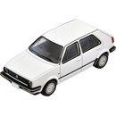 TOMYTEC 977136 1/64 VW-Golf 2, 4-Türer, weis