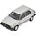 TOMYTEC 977137 1/64 VW-Golf 2, 4-Türer, silb