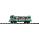 Piko 38739 Spur G Rungenwagen NYC mit Holzladung