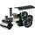 *WILESCO 00368 Dampfwalze schwarz/nickel D368