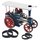 WILESCO 00405 Dampftraktor, blau  D405