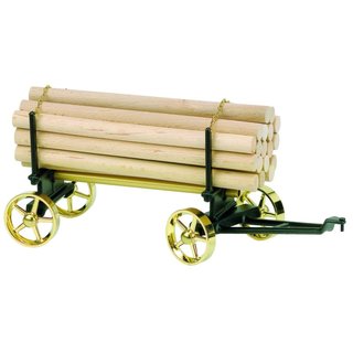 WILESCO 00426 Langholzwagen sw/messing  A426