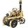 WILESCO 00430 Lokomobile  schwarz/messing D430