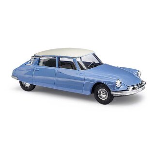 Busch 48025 Citroen DS 19  zweifarbig, blau, 1955  Maßstab 1:87