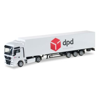 *Herpa 923859 MAN TGX XXL E6 Koffer-Sattelzug, DPD  Maßstab 1:87