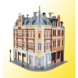 Kibri 38295 H0 Stadthaus mit Figur u. HBL