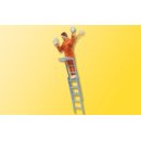 VIESSMANN 1517 H0 Plakatkleber auf Leiter