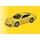 Vollmer 41612 H0 Porsche 911 Carrera S gelb
