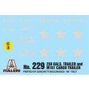 ITALERI 510000229 1:35 Gal.S TankTrailer+M101 KargoTrailer