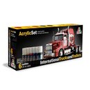 ITALERI 510000435 Acryl Set International Trucks...